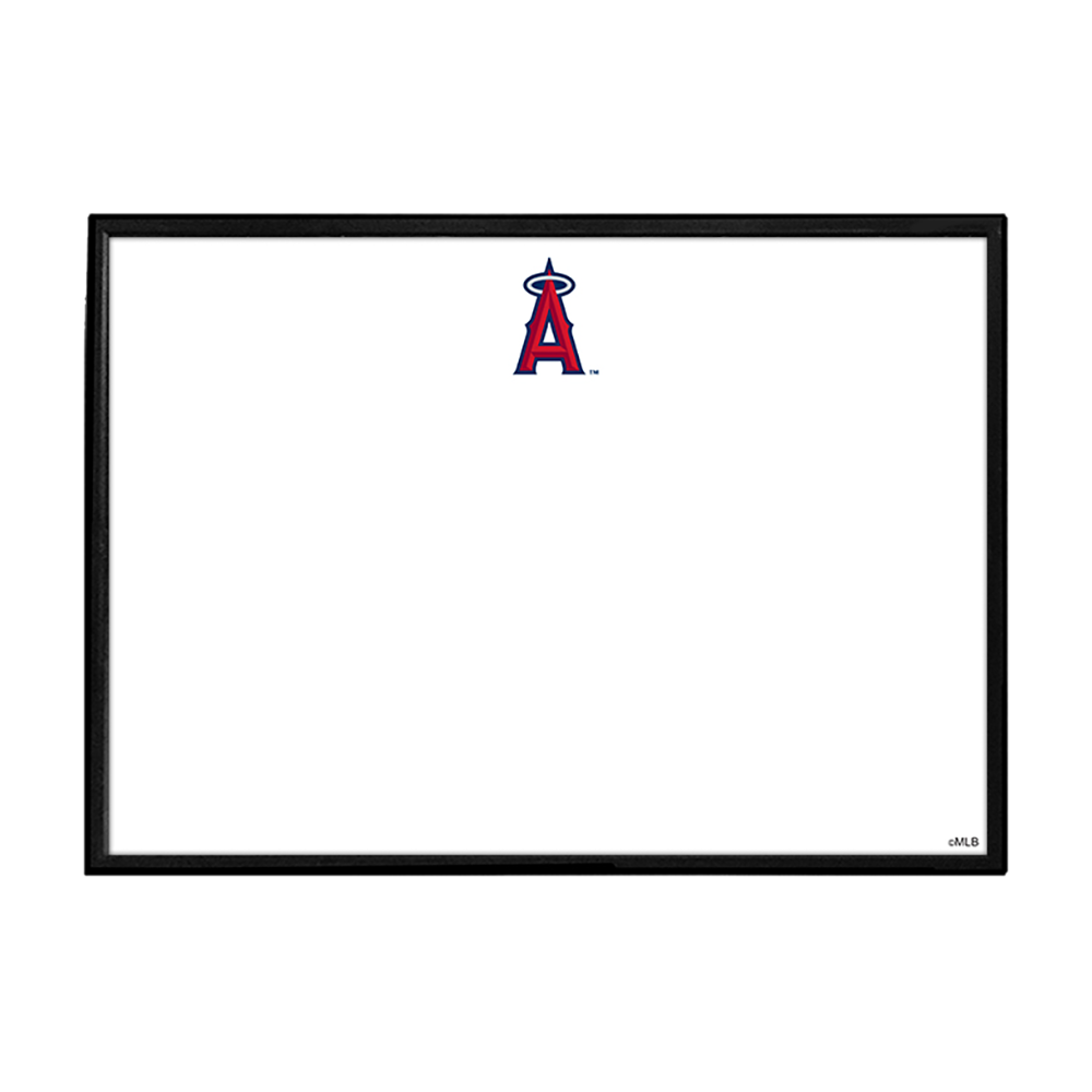 Los Angeles Angels Logo - Framed Dry Erase Wall Sign  