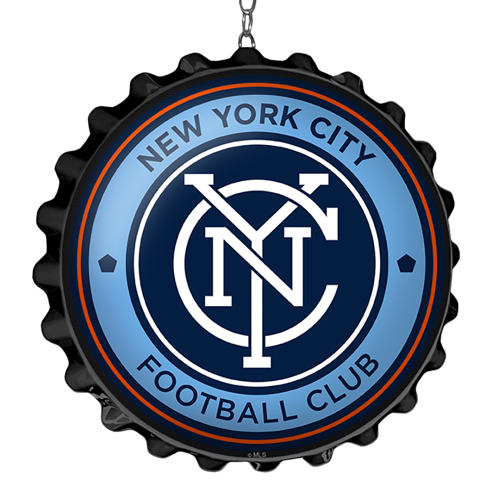 New York City FC: Bottle Cap Dangler