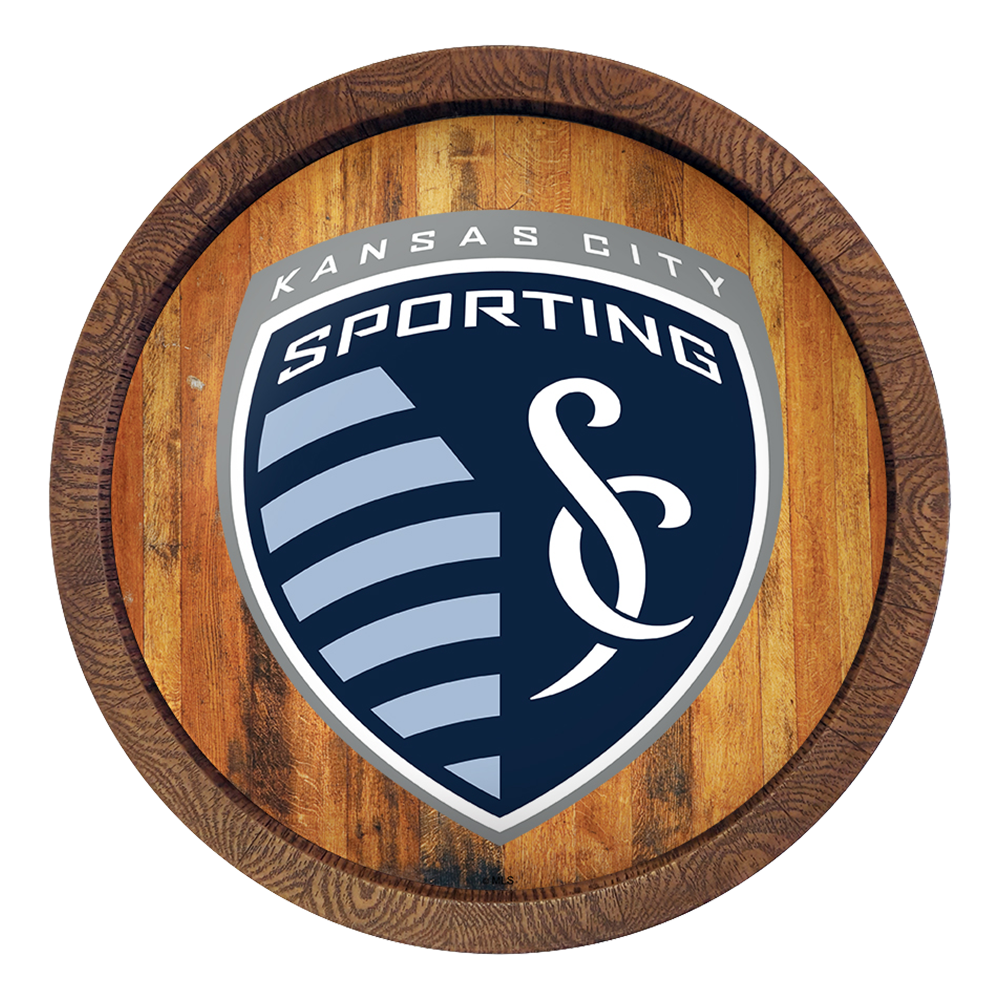 Sporting Kansas City: "Faux" Barrel Top Sign  