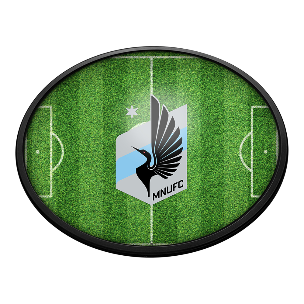 Minnesota United FC: Pitch - Oval Slimline Lighted Wall Sign