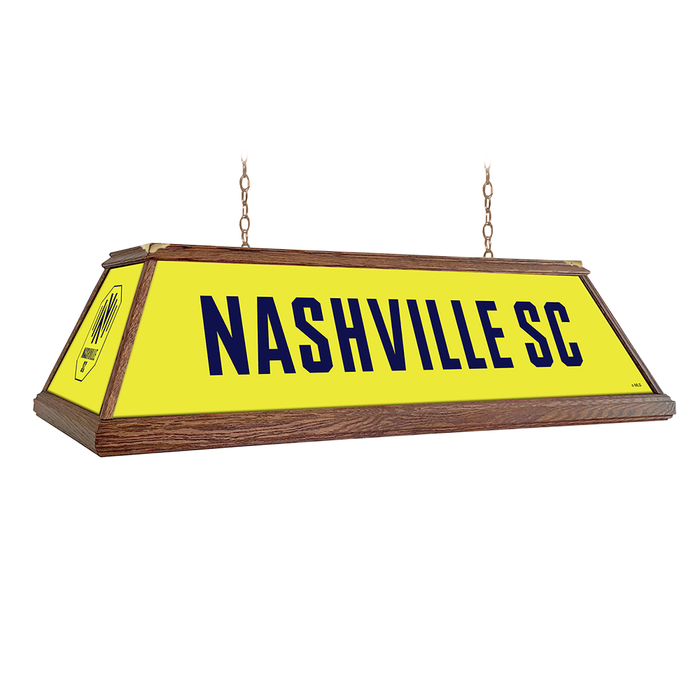 Nashville SC: Premium Wood Pool Table Light Halloween Decoration 