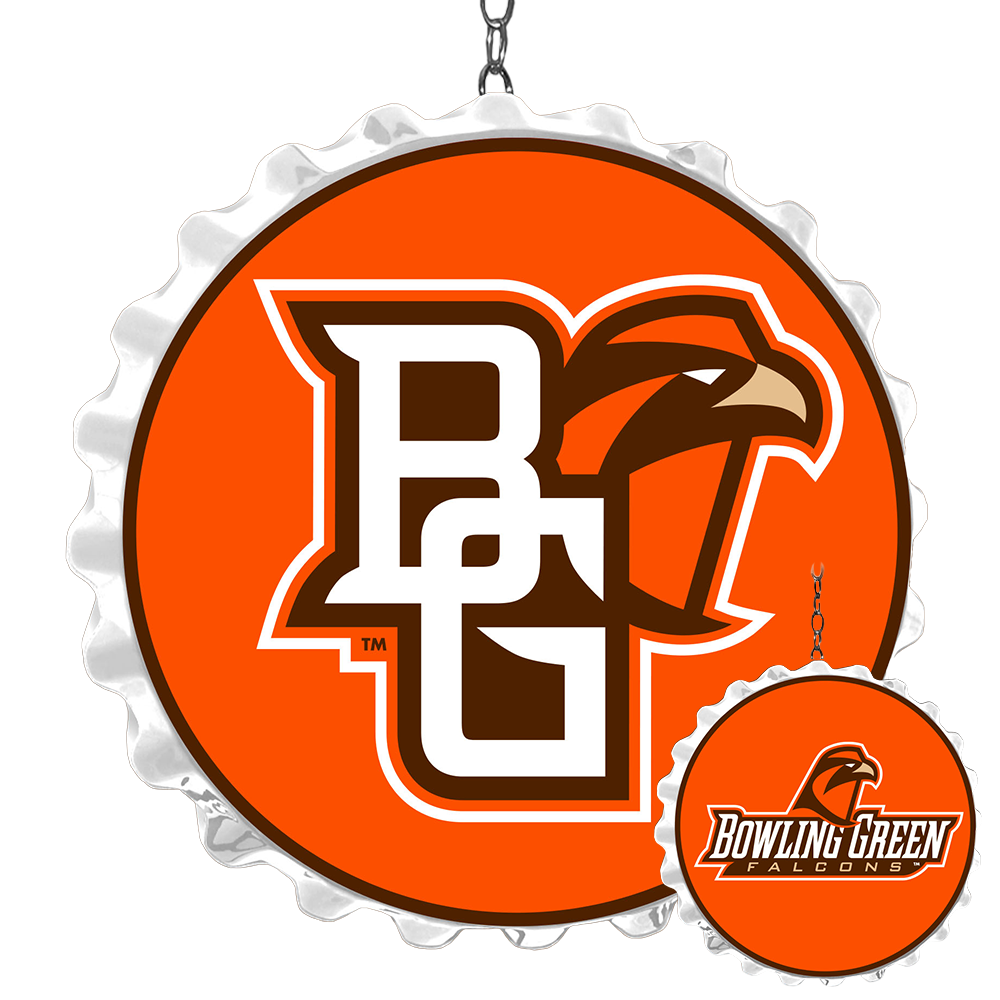 Bowling Green Falcons Bottle Cap Dangler