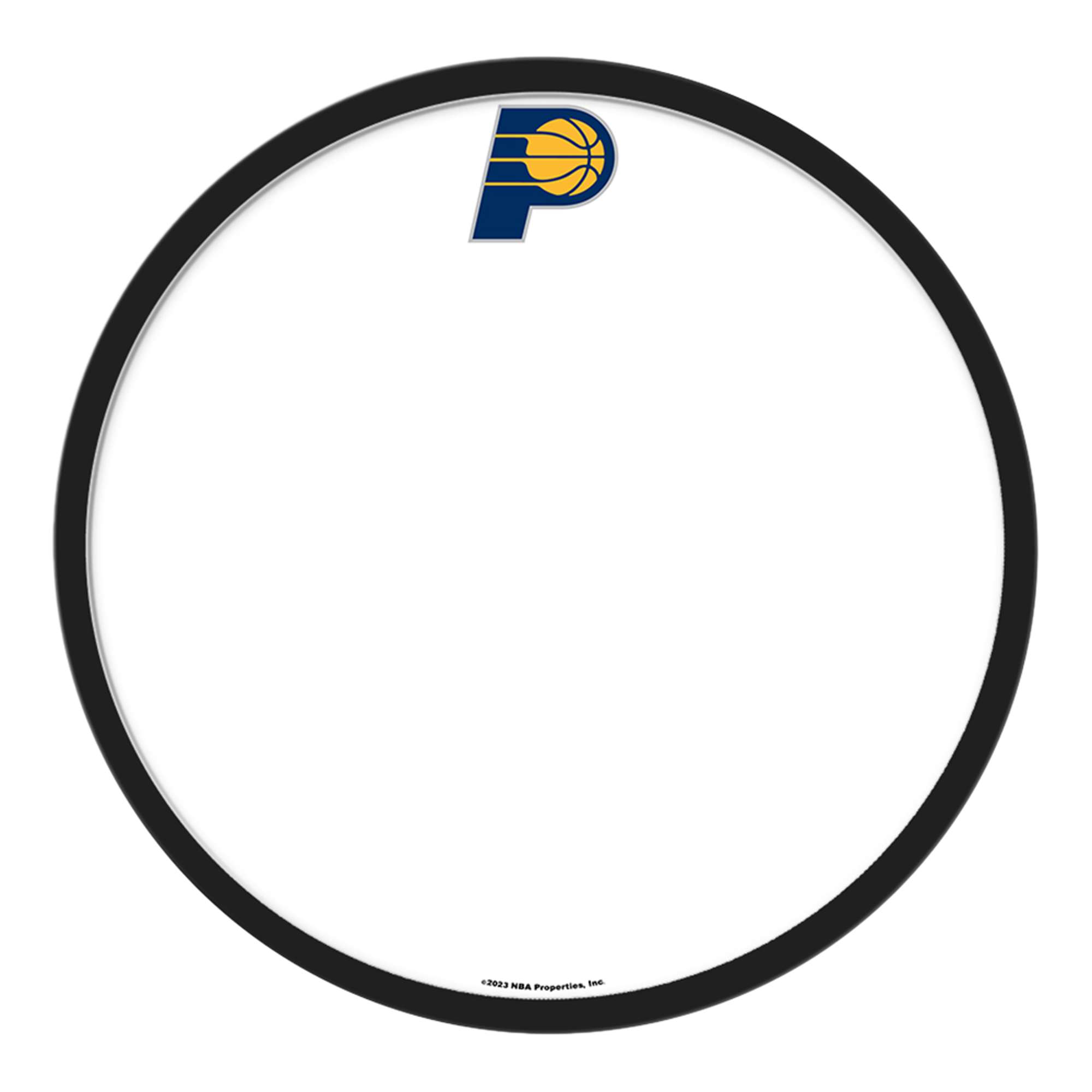 Indiana Pacers: Modern Disc Dry Erase Wall Sign