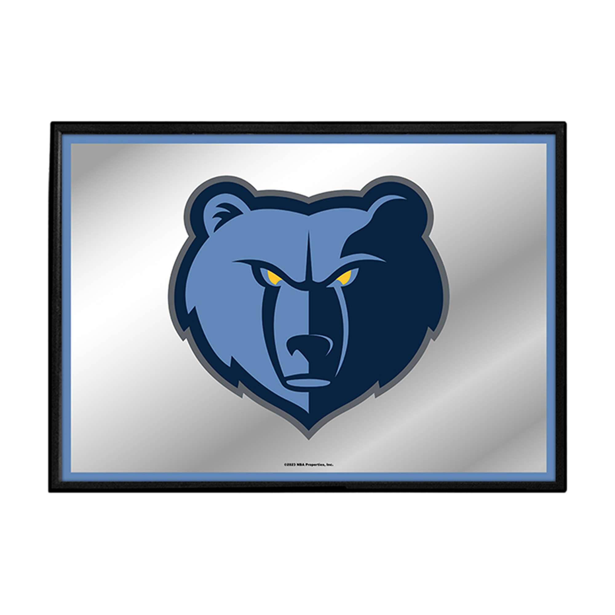 Memphis Grizzlies: Framed Mirrored Wall Sign