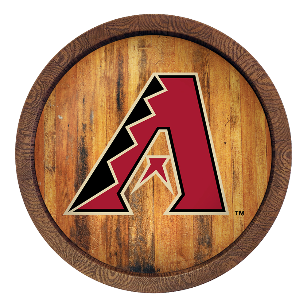 Arizona Diamondbacks "Faux" Barrel Top Sign  