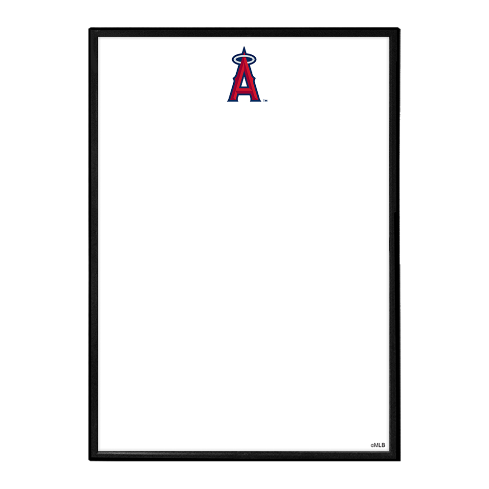 Los Angeles Angels Logo - Framed Dry Erase Wall Sign  