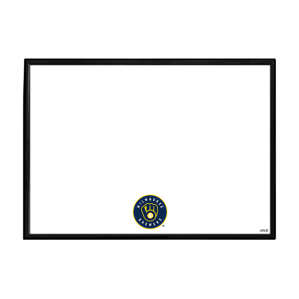 Milwaukee Brewers Framed Dry Erase Wall Sign  
