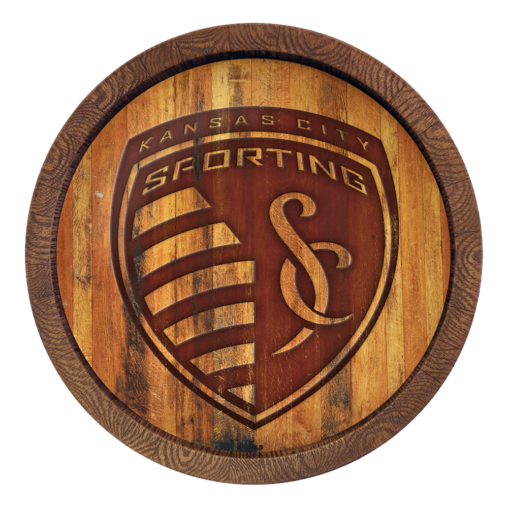 Sporting Kansas City: Branded "Faux" Barrel Top Sign  