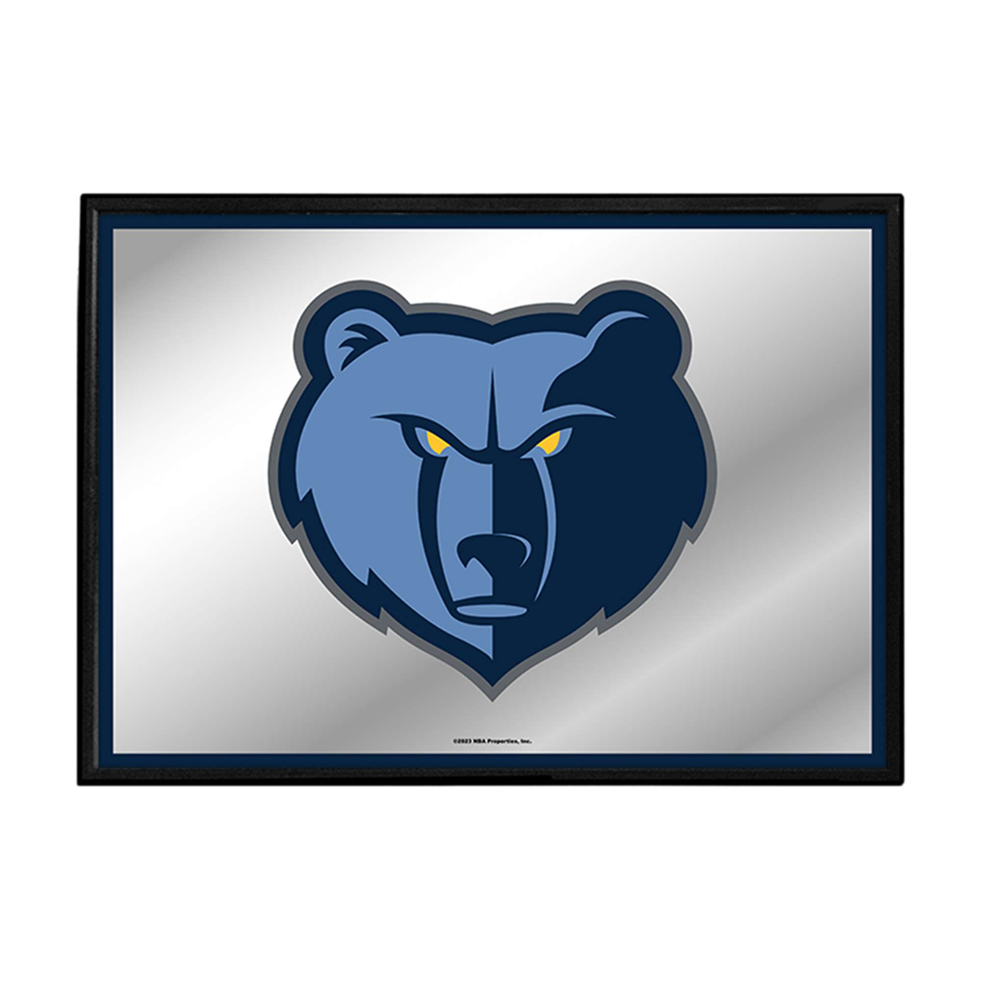 Memphis Grizzlies: Framed Mirrored Wall Sign