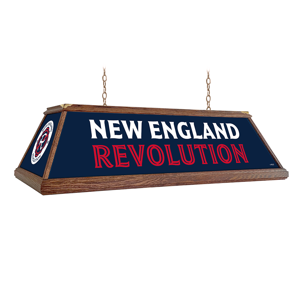 New England Revolution: Premium Wood Pool Table Light  