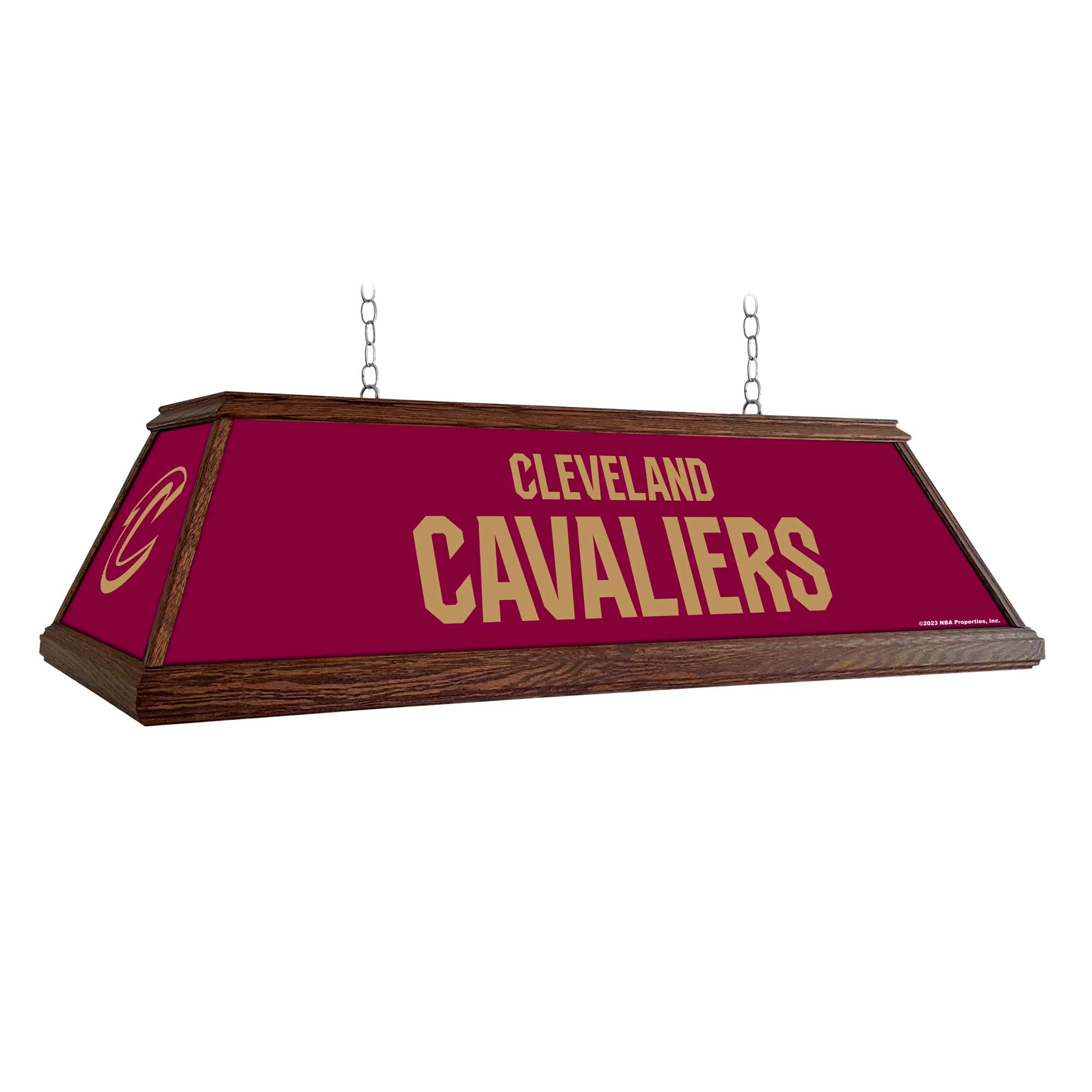 Cleveland Cavaliers: Premium Wood Pool Table Light