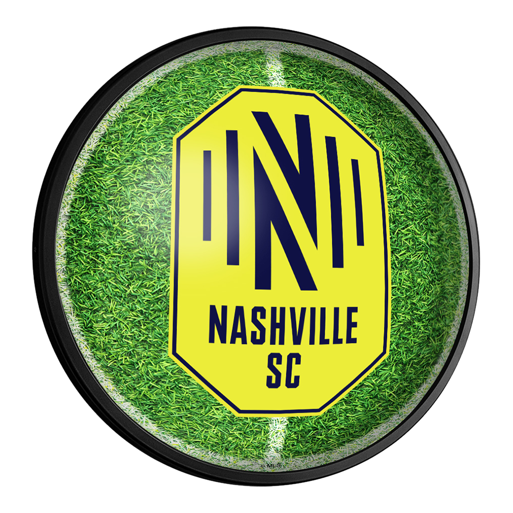 Nashville SC: Pitch - Round Slimline Lighted Wall Sign