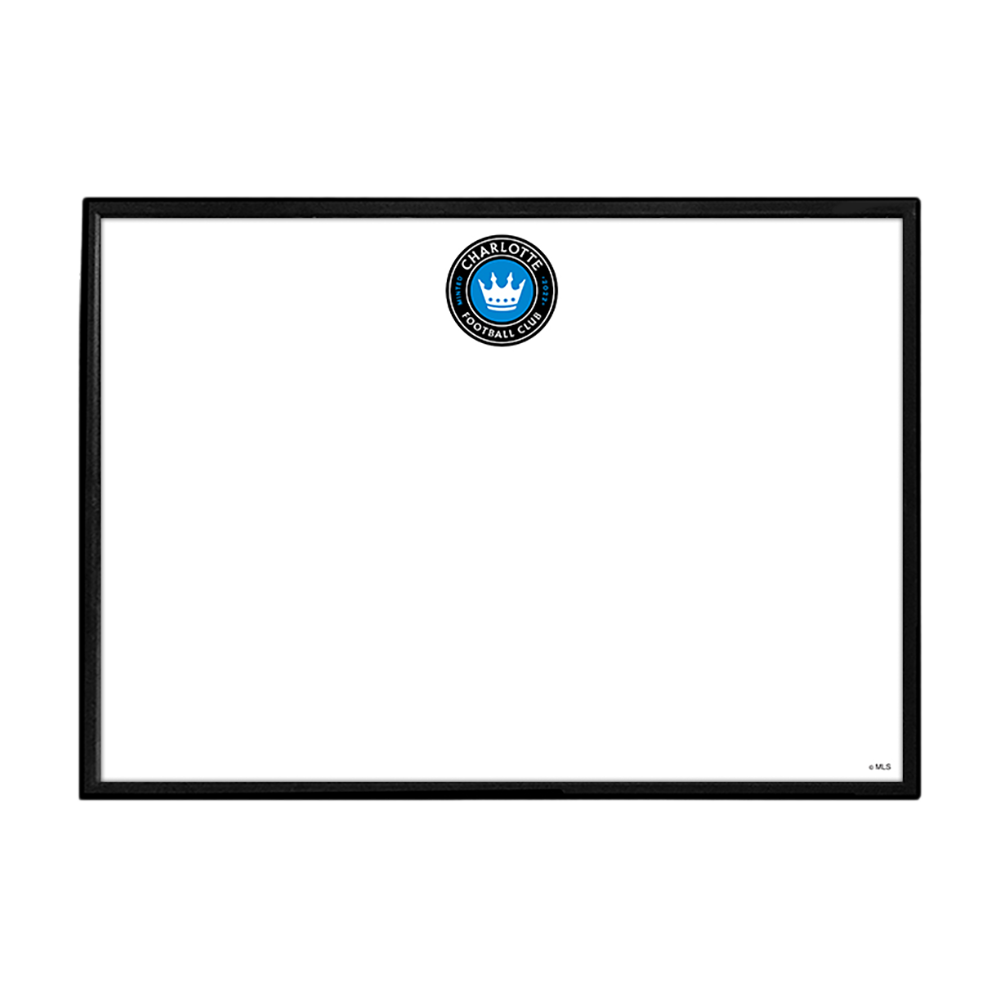 Charlotte FC: Framed Dry Erase Wall Sign