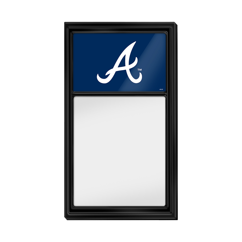 Atlanta Braves Logo - Dry Erase Note Board  