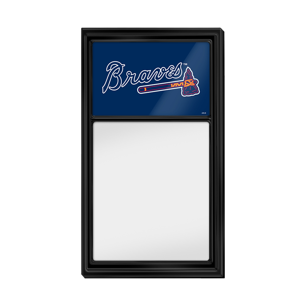 Atlanta Braves Dry Erase Note Board  