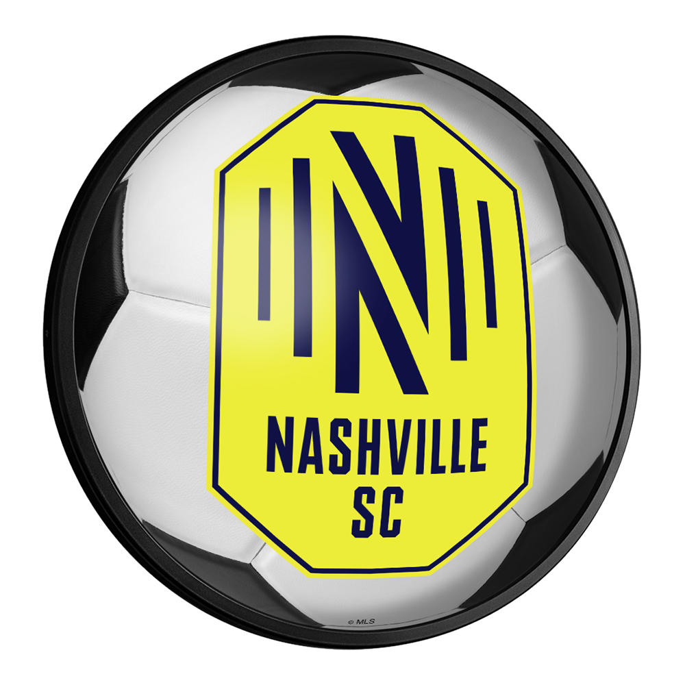 Nashville SC: Soccer - Round Slimline Lighted Wall Sign  