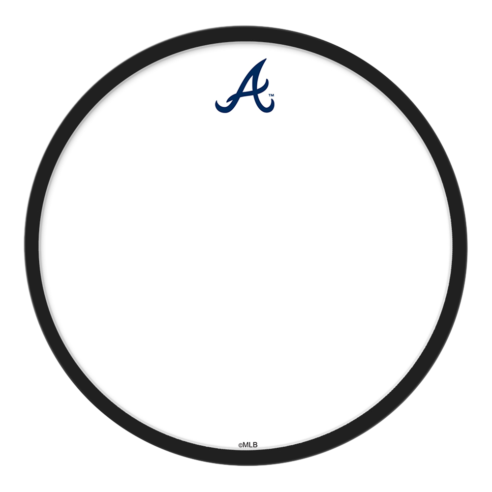 Atlanta Braves Modern Disc Dry Erase Wall Sign  