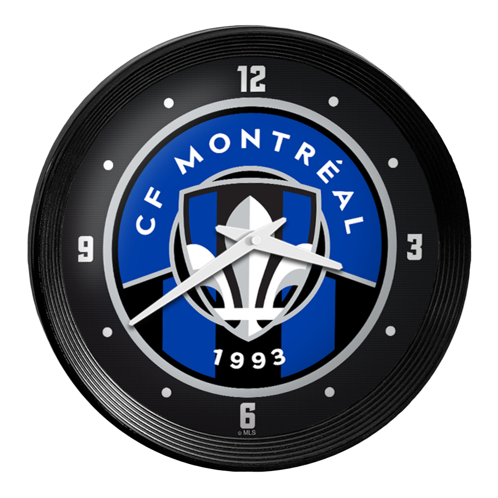  CF Montreal: Ribbed Frame Wall Clock LED Car Door Light 