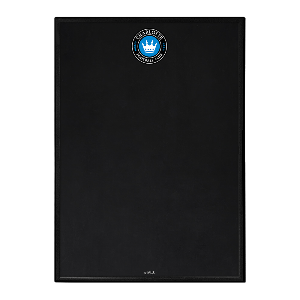 Charlotte FC: Framed Chalkboard Wall Sign