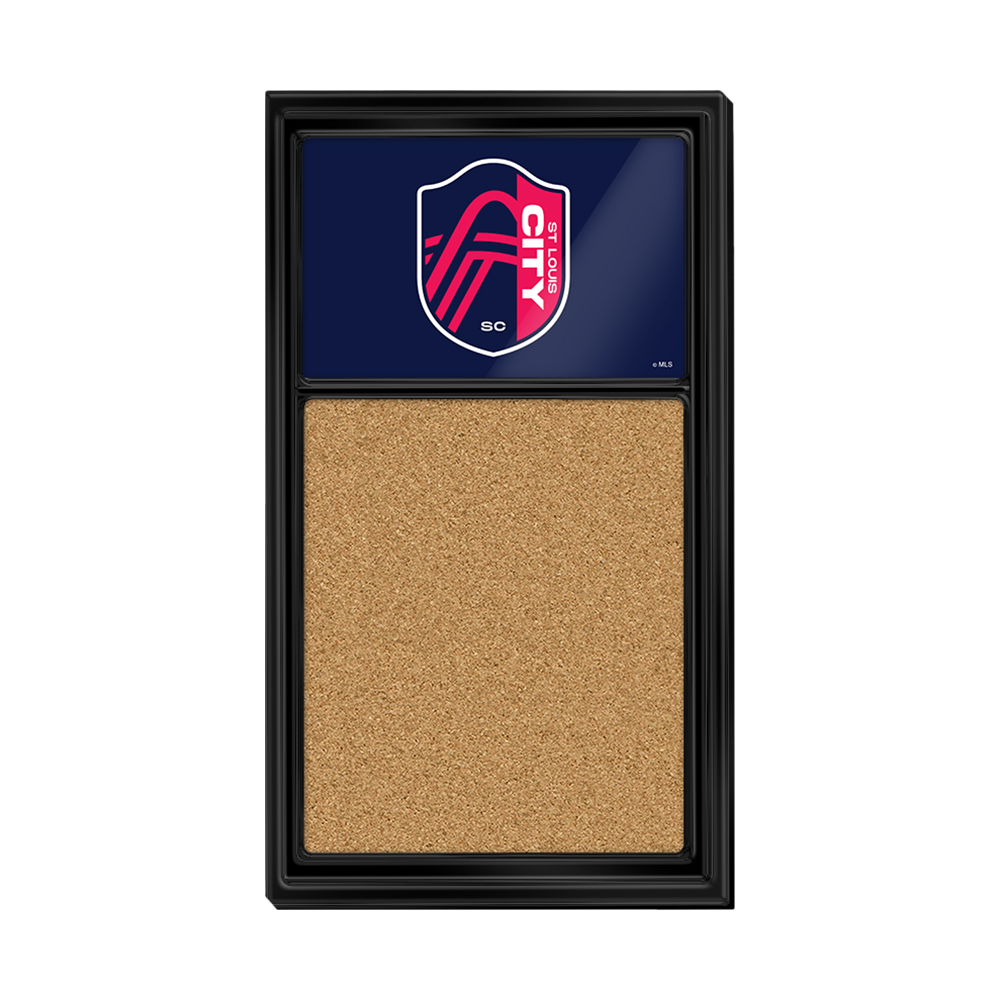 St. Louis CITYSC: Cork Note Board