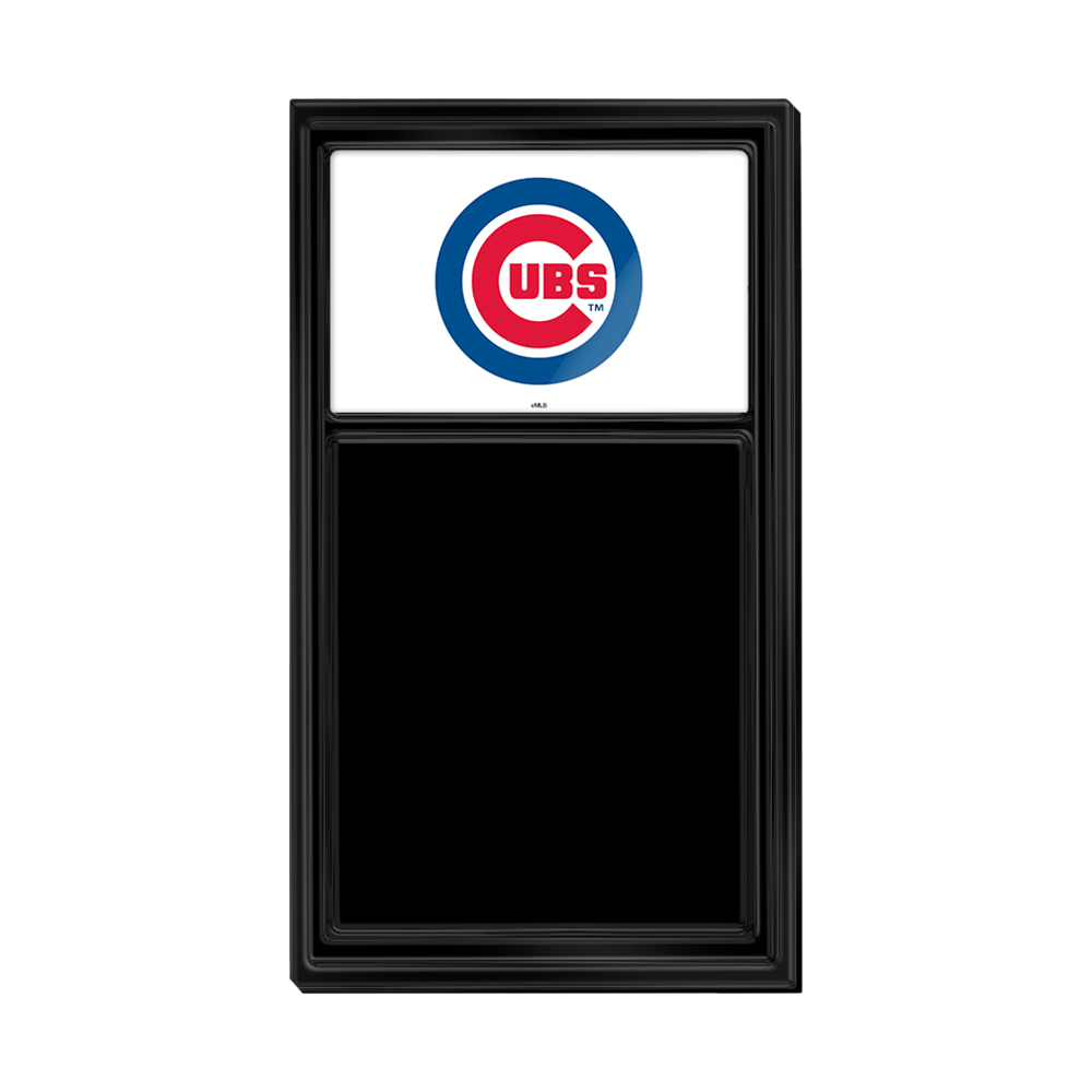 Chicago Cubs Chalk Note Board  