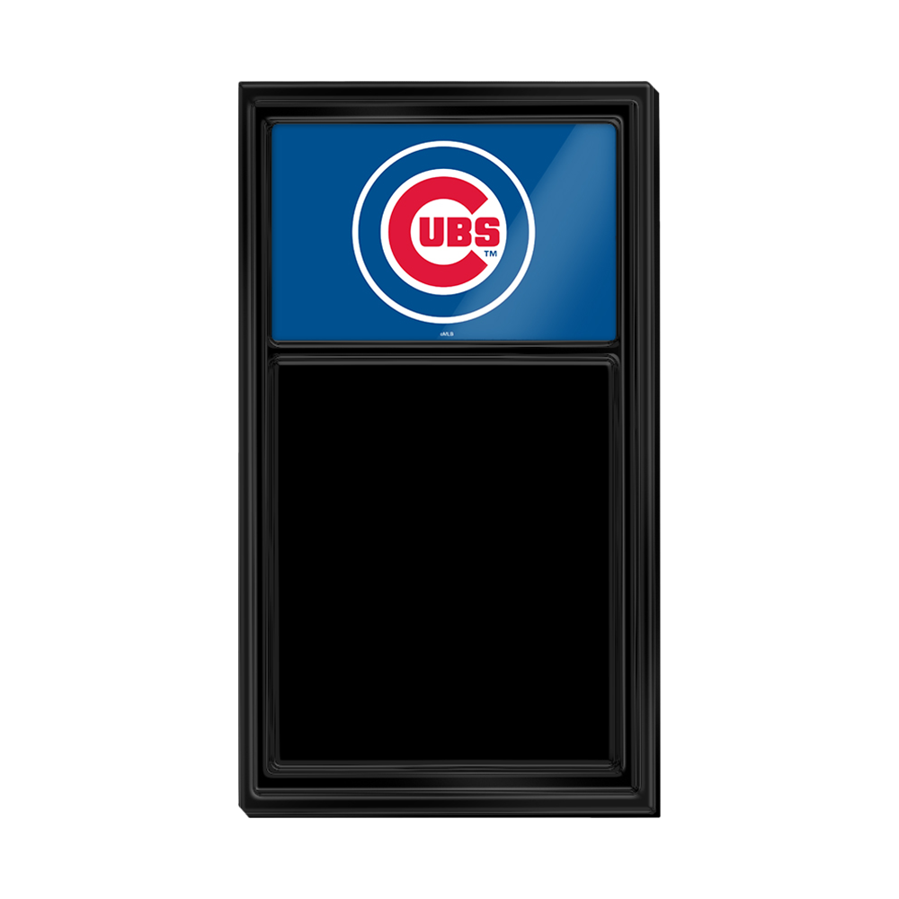 Chicago Cubs Chalk Note Board  