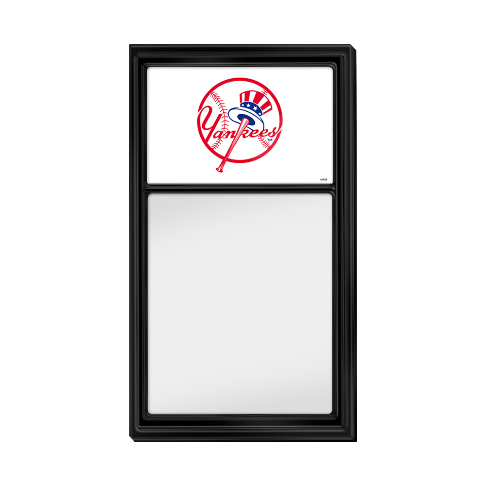 New York Yankees Dry Erase Note Board  