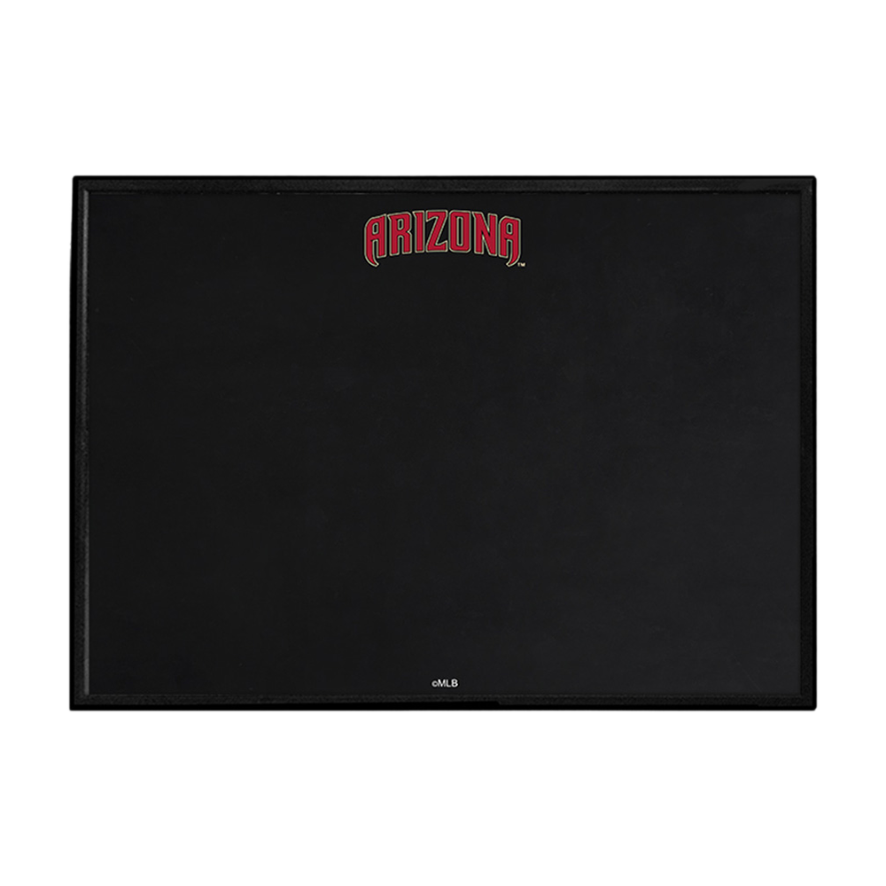 Arizona Diamondbacks Wordmark - Framed Chalkboard  