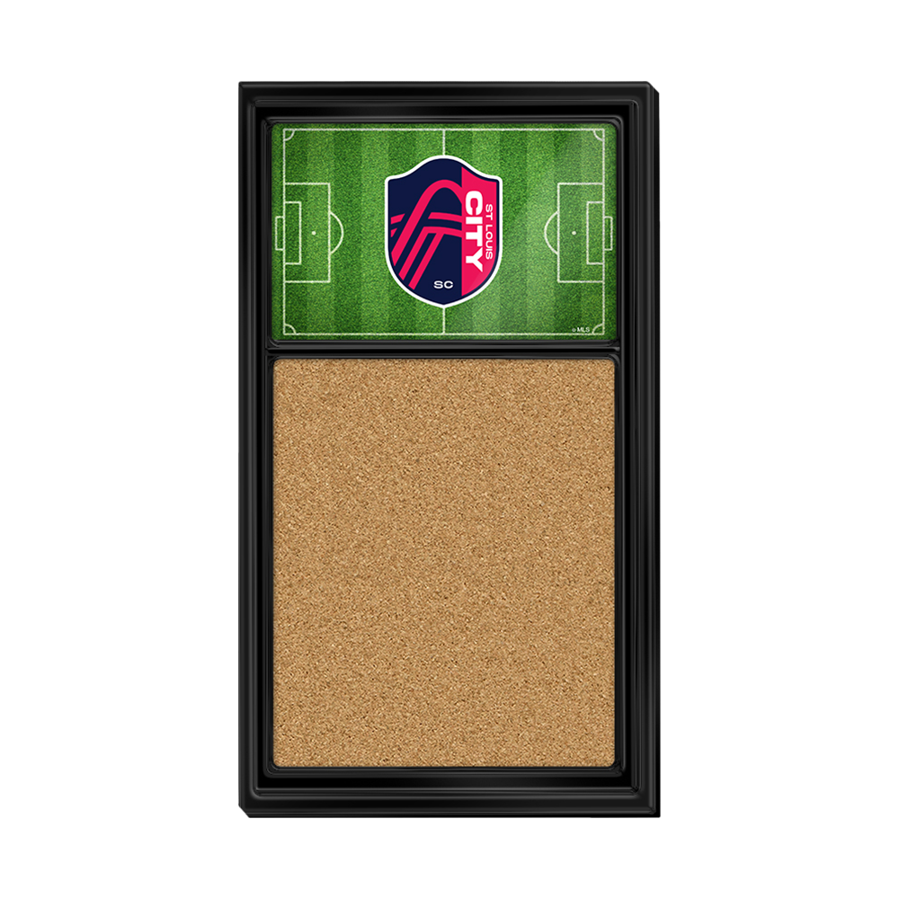 St. Louis CITYSC: Pitch - Cork Note Board