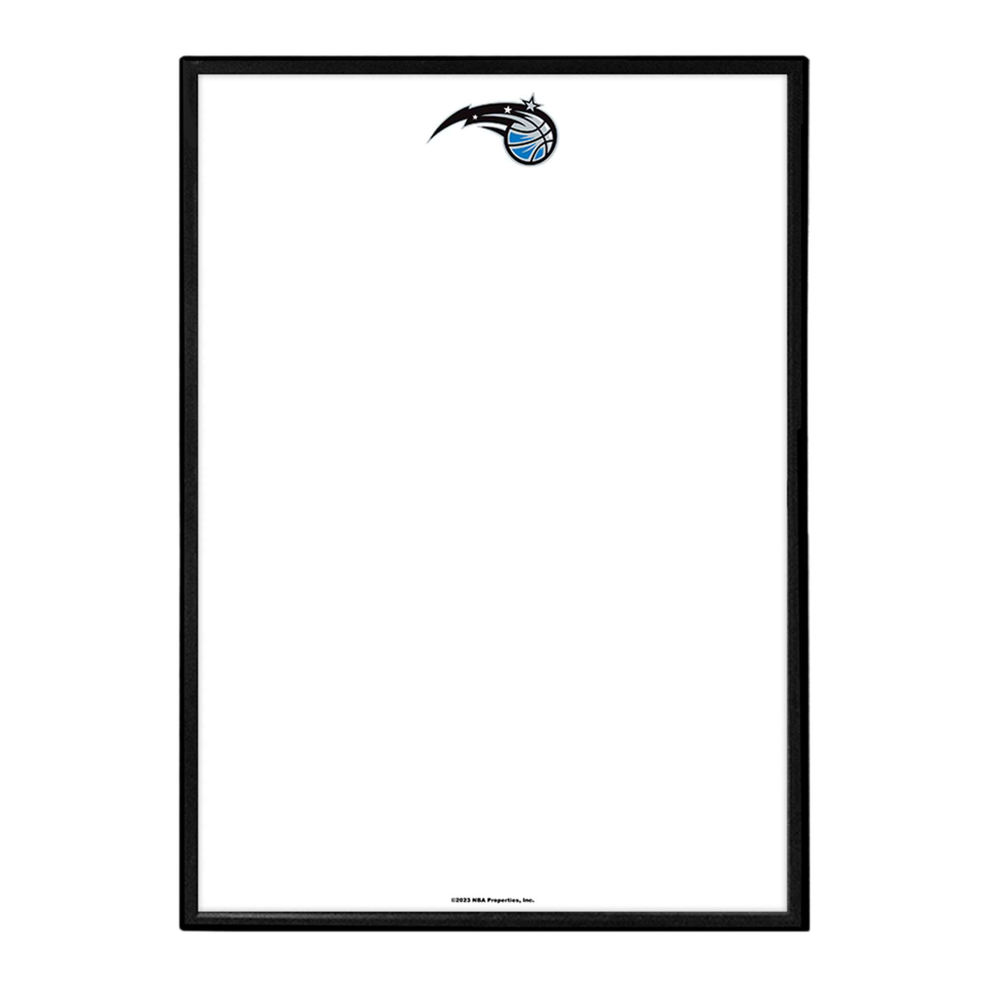 Orlando Magic: Framed Dry Erase Wall Sign