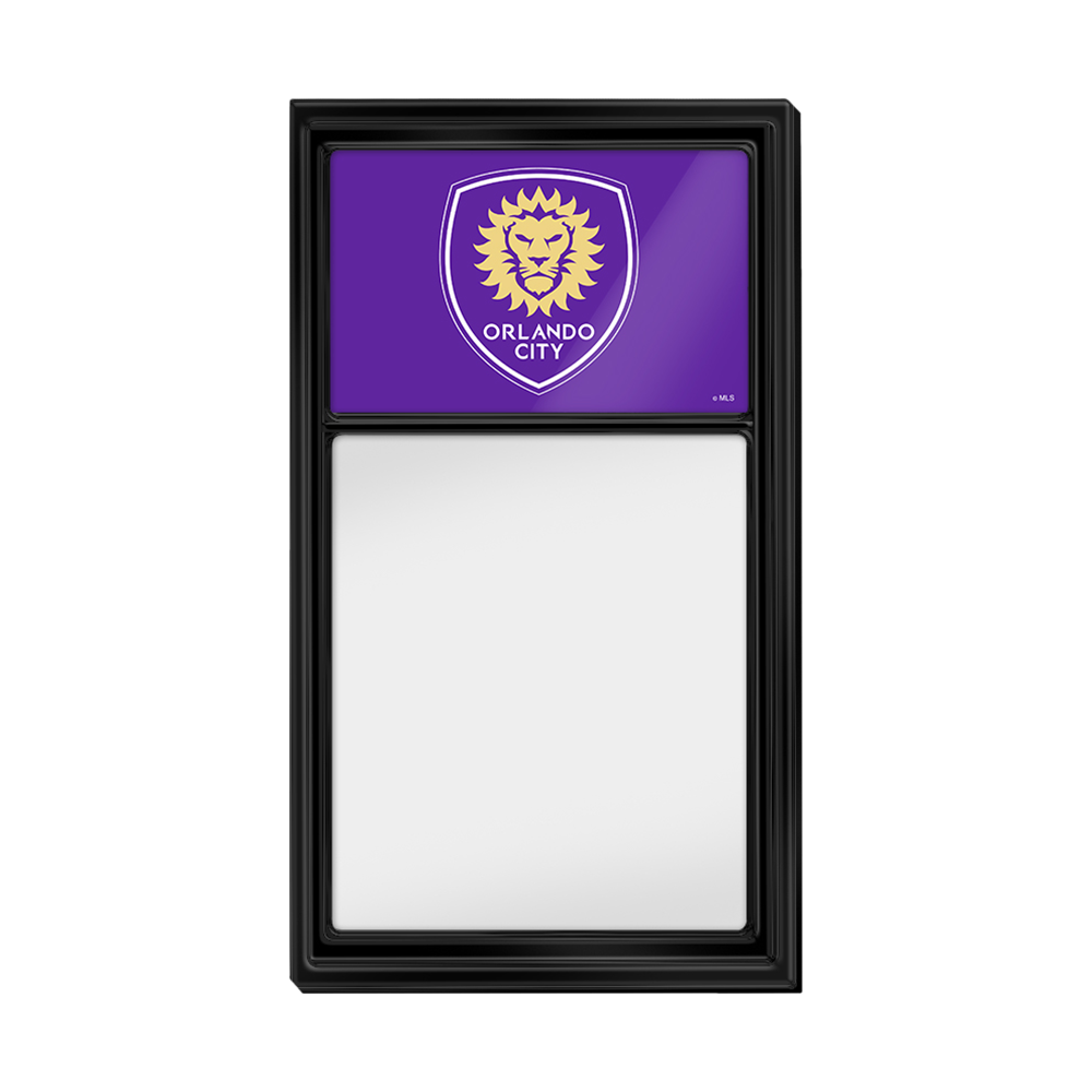 Orlando City: Dry Erase Note Board