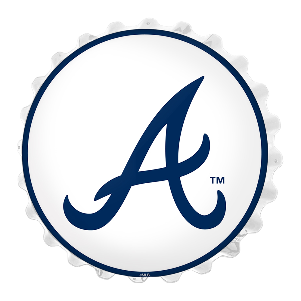 Atlanta Braves Bottle Cap Wall Light  