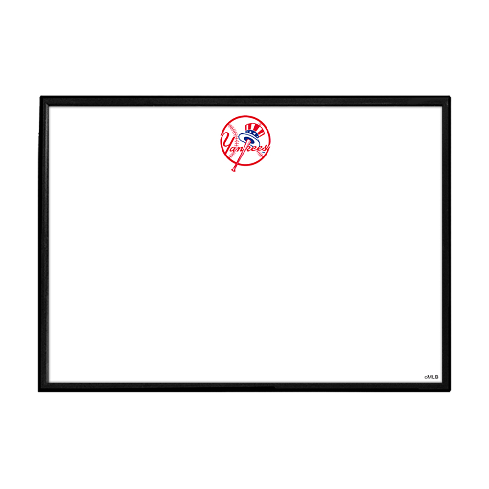 New York Yankees Framed Dry Erase Wall Sign  