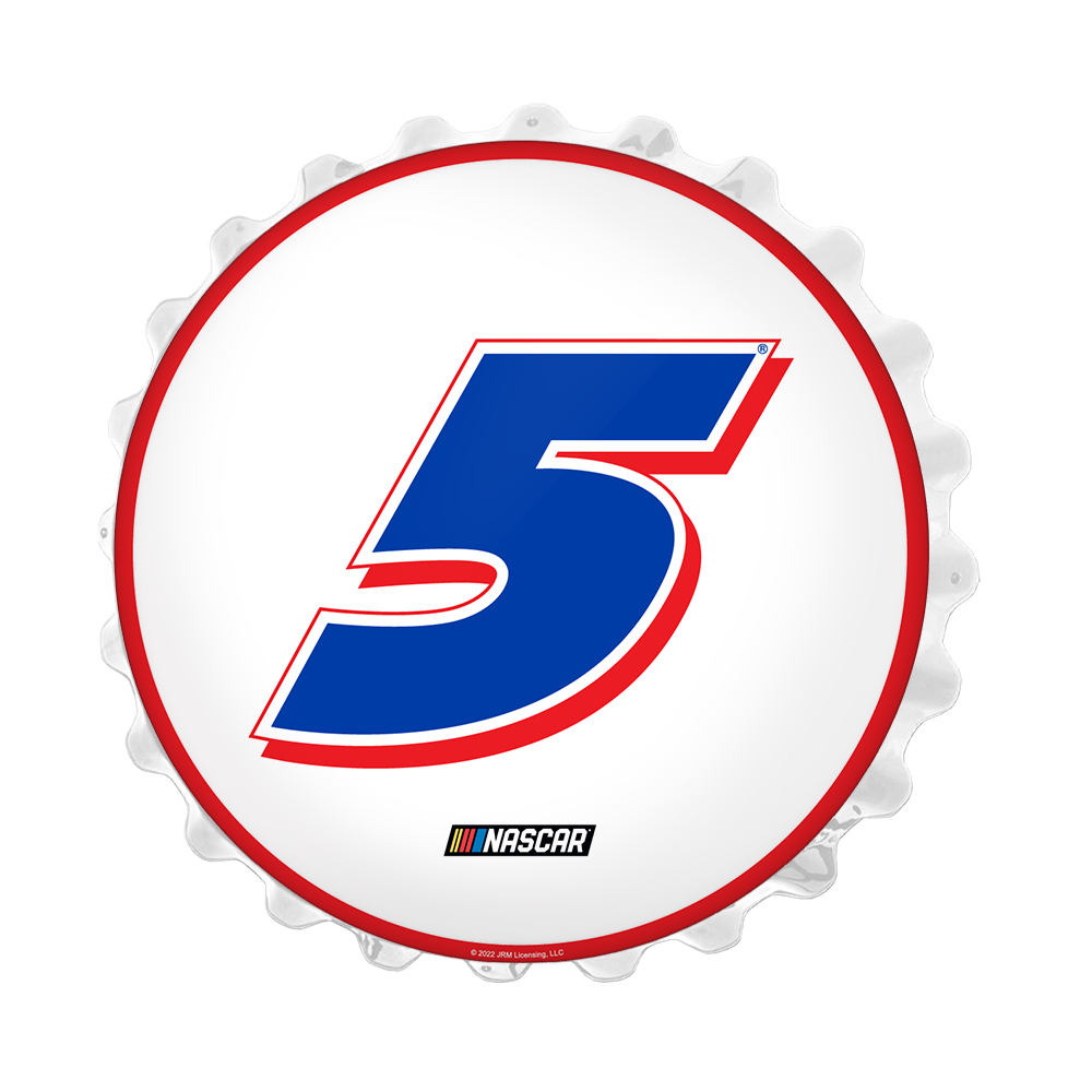 Kyle Larson: Bottle Cap Wall Light