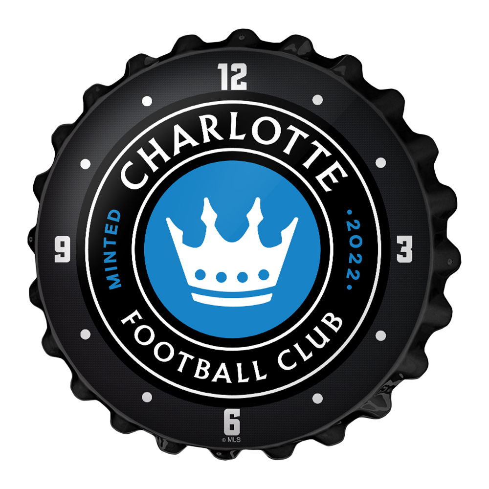 Charlotte FC: Bottle Cap Wall Sign