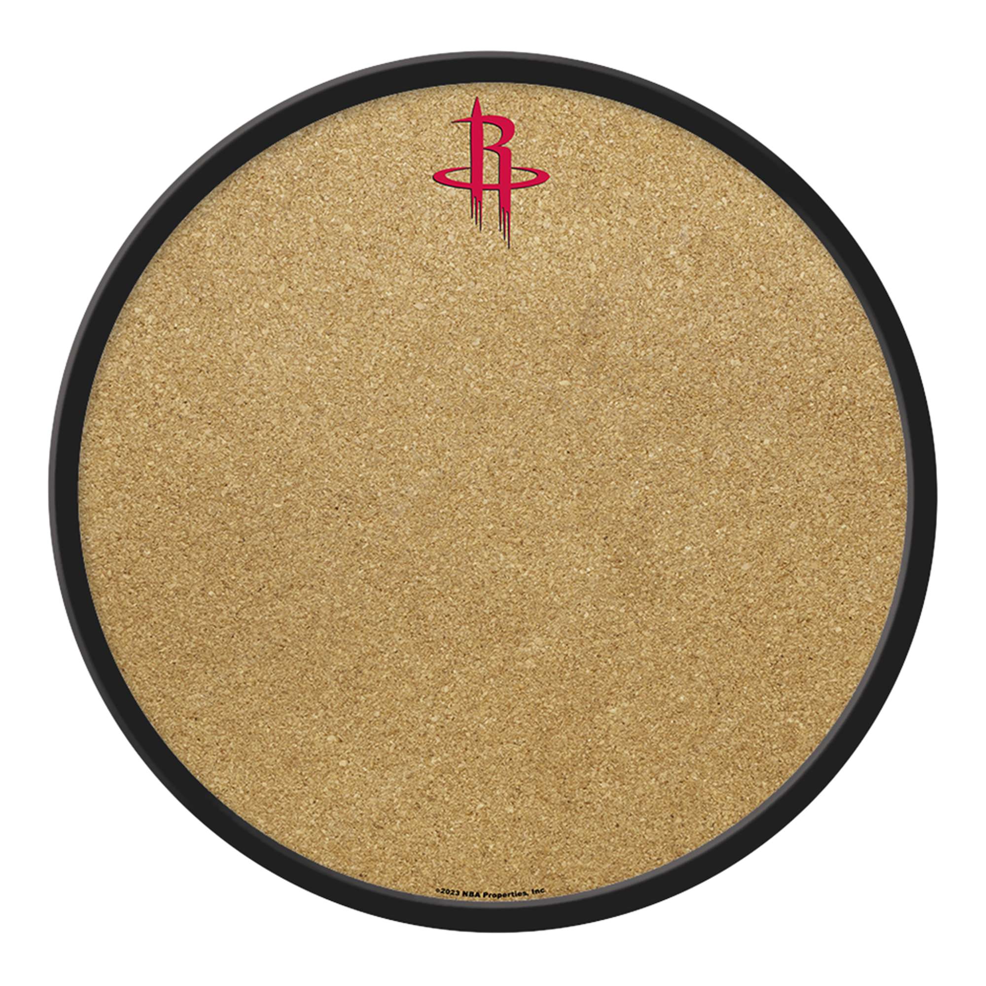 Houston Rockets: Modern Disc Cork Board