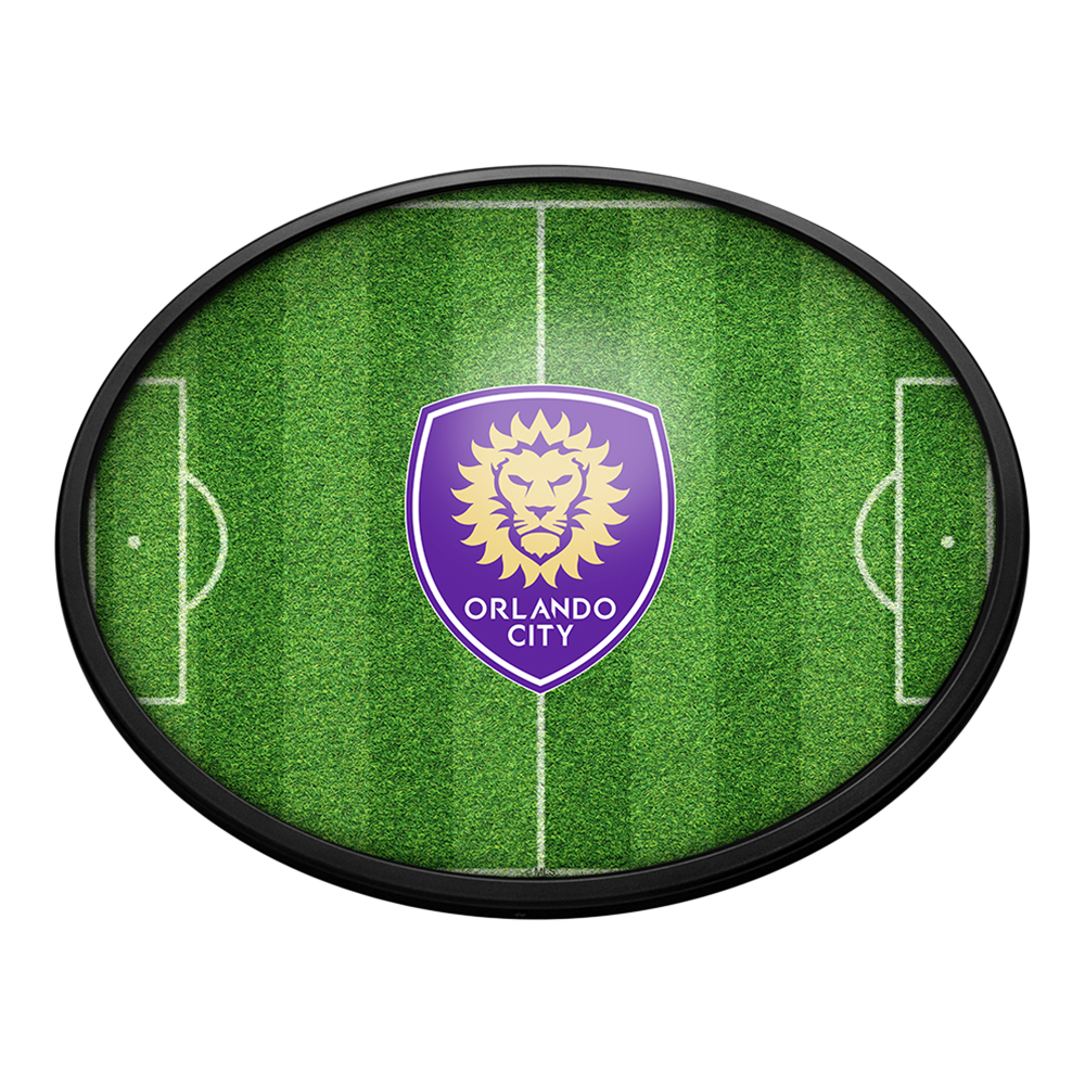 Orlando City: Pitch - Oval Slimline Lighted Wall Sign