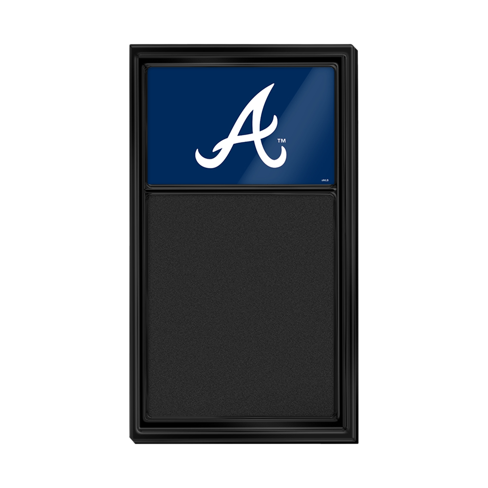 Atlanta Braves Logo - Chalk Note Board  