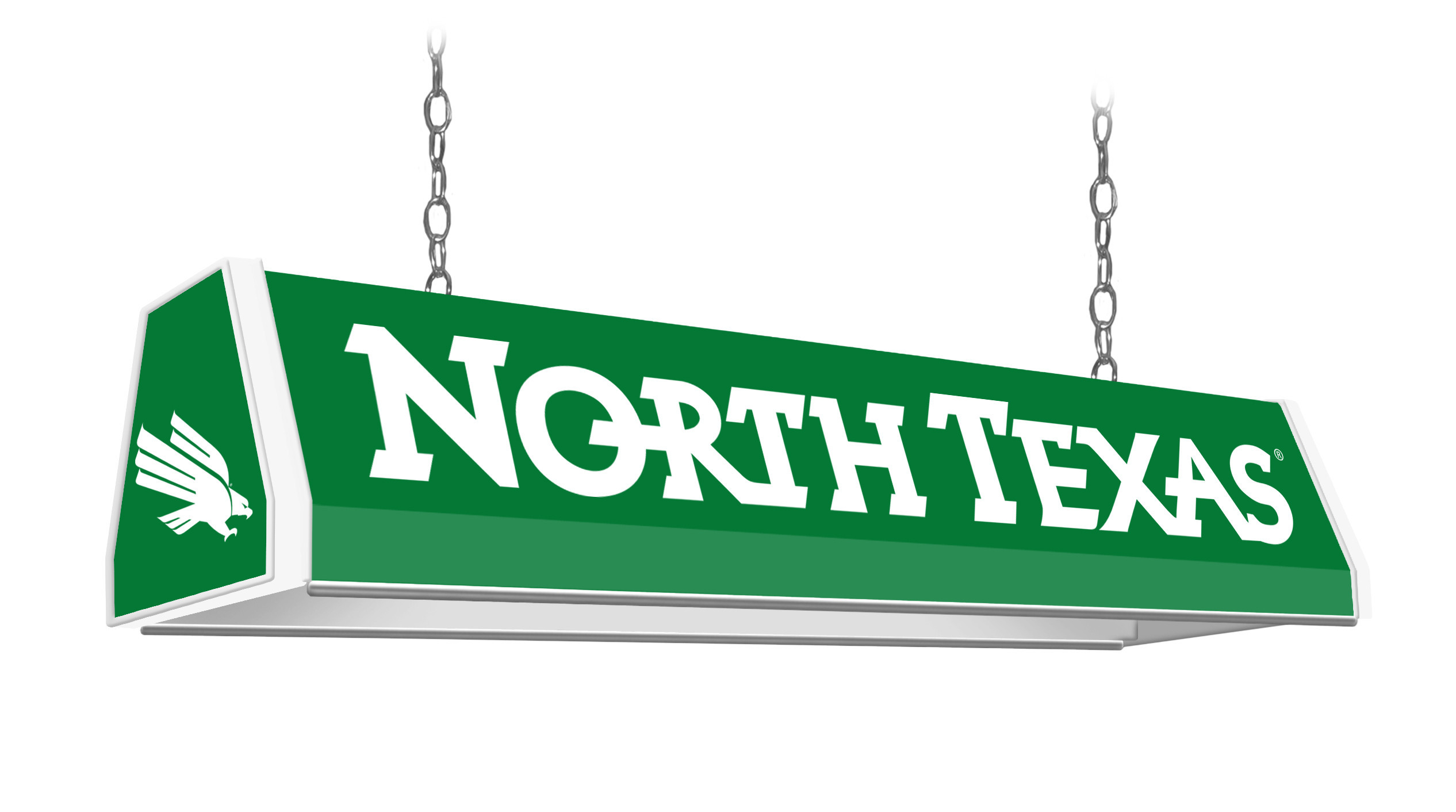 North Texas Mean Green Standard Pool Table Light