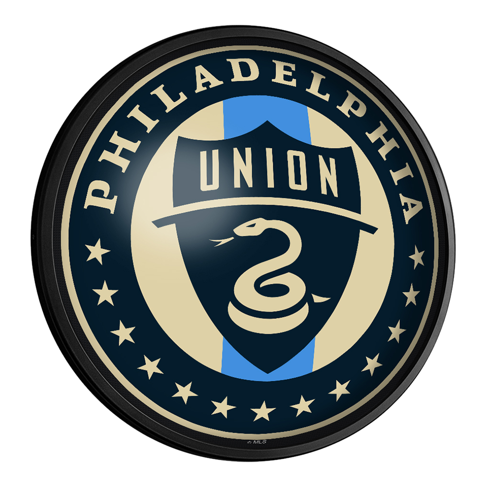 Philadelphia Union: Round Slimline Lighted Wall Sign  