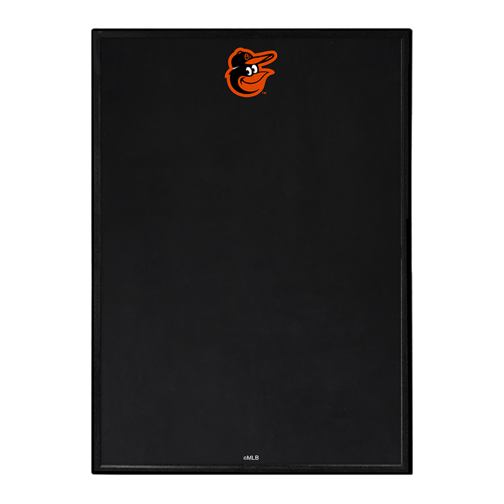 Baltimore Orioles Logo - Framed Chalkboard  