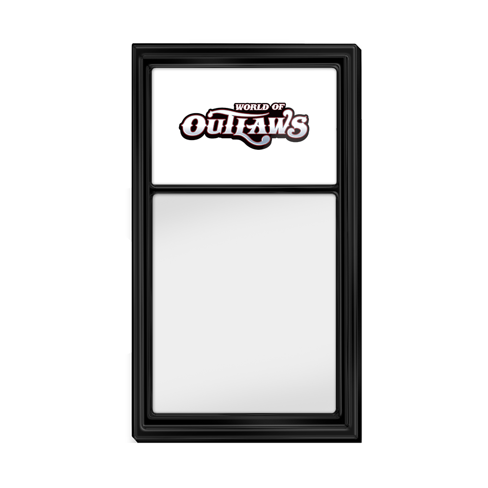 World of Outlaws: Dry Erase Note Board