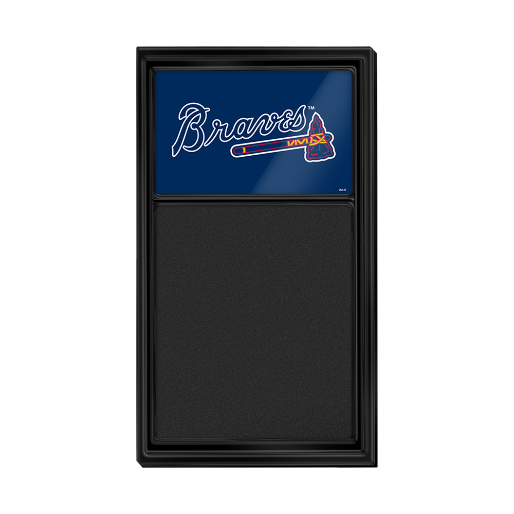 Atlanta Braves Chalk Note Board  