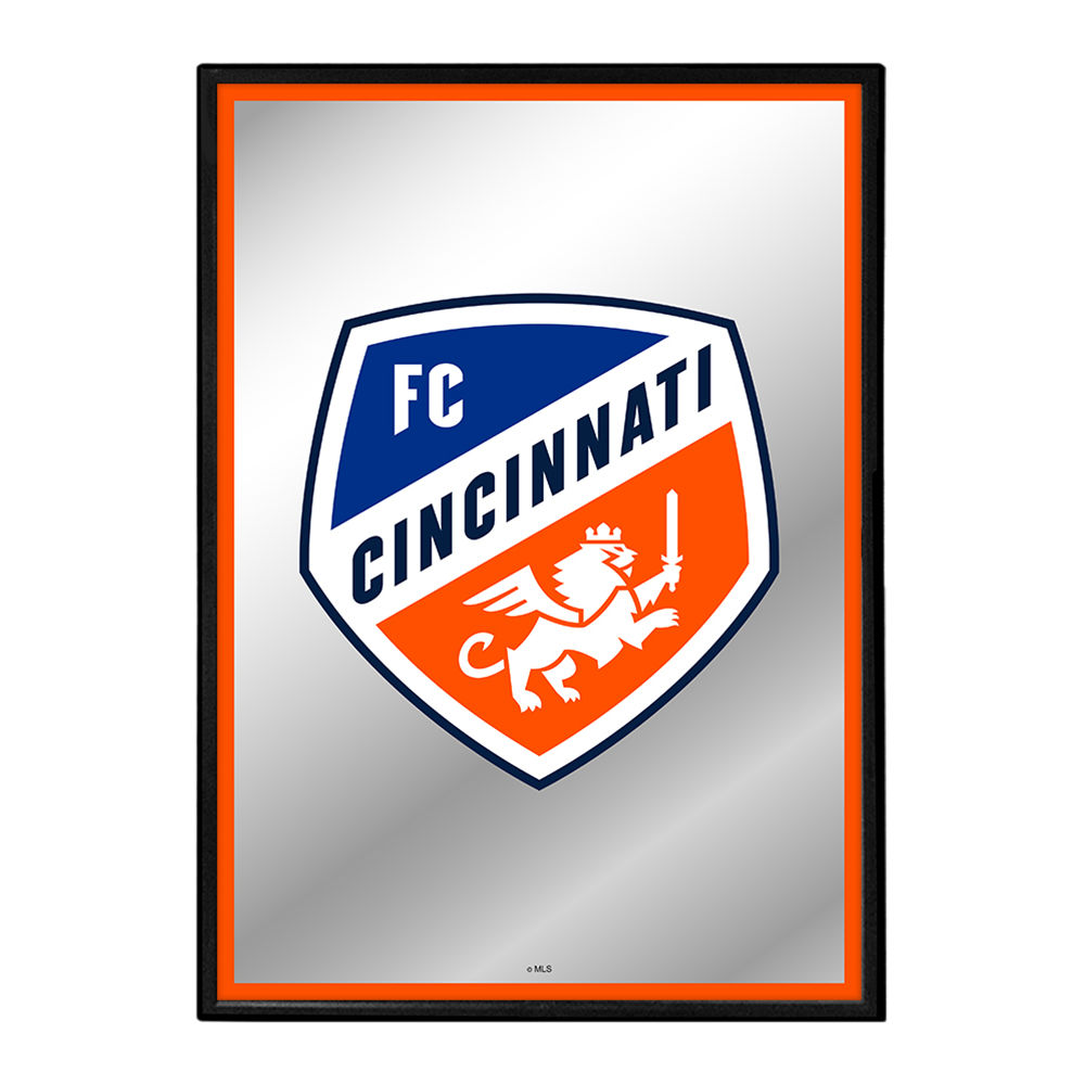 FC Cincinnati: Framed Mirrored Wall Sign