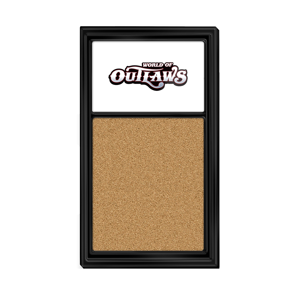 World of Outlaws: Cork Note Board