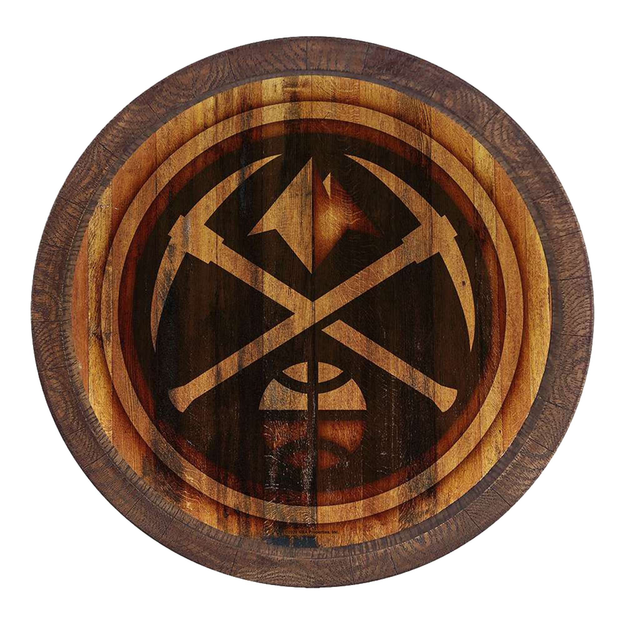 Denver Nuggets: "Faux" Barrel Top Sign    