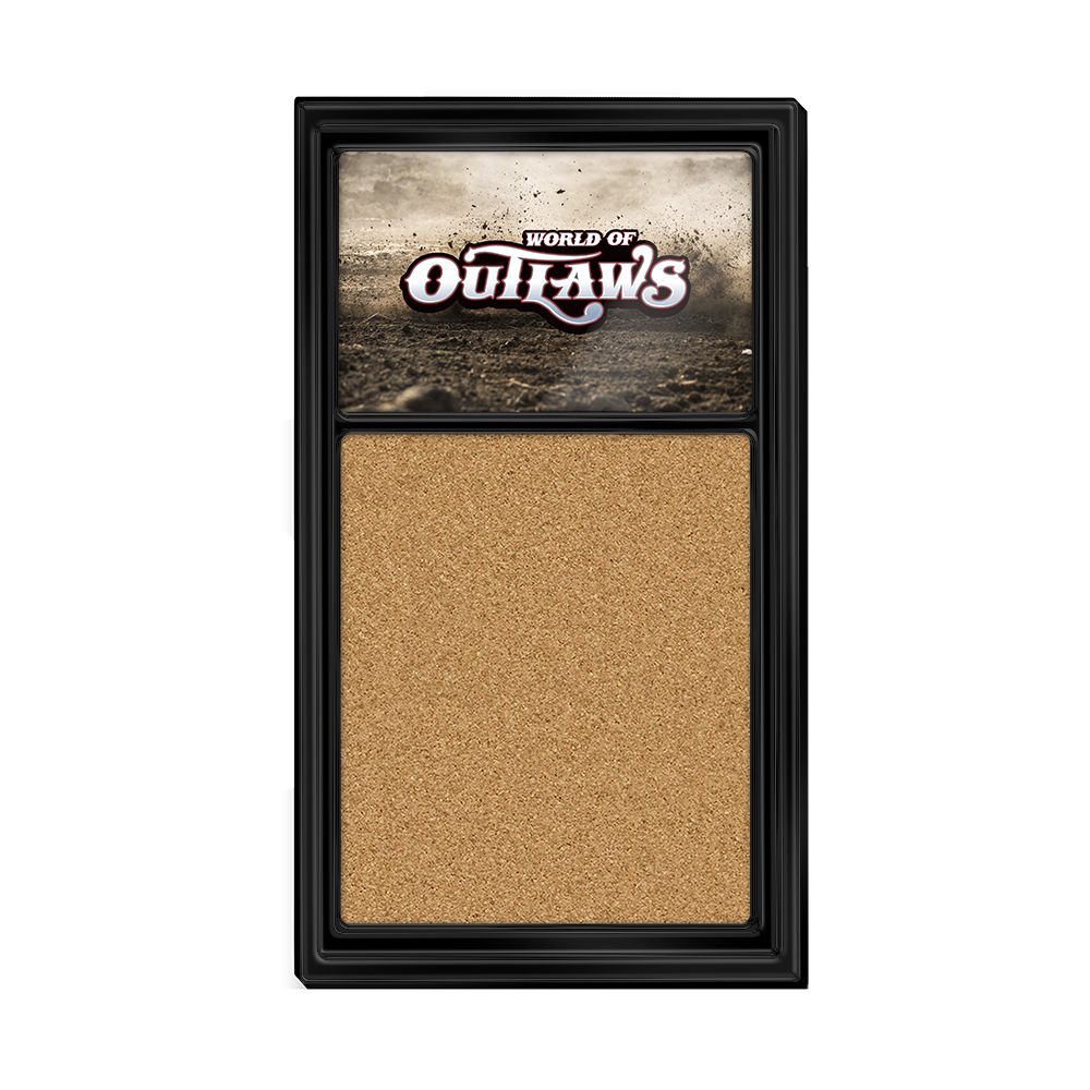 World of Outlaws: Dirt Track - Cork Note Board