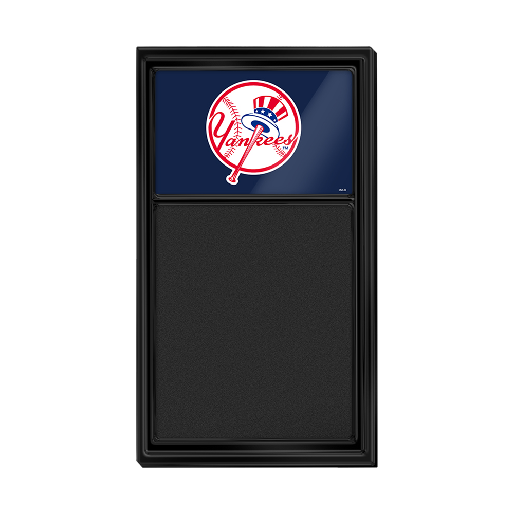 New York Yankees Chalk Note Board  