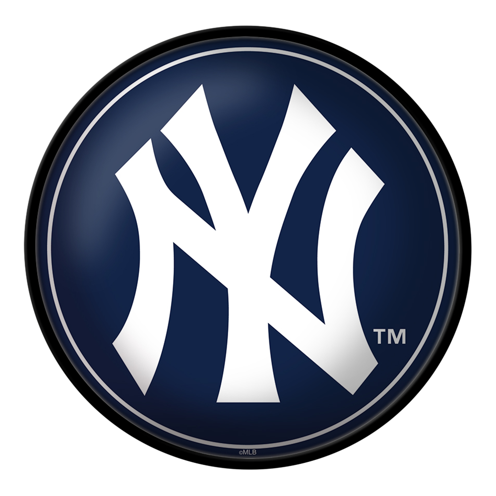 New York Yankees Logo - Modern Disc Wall Sign  