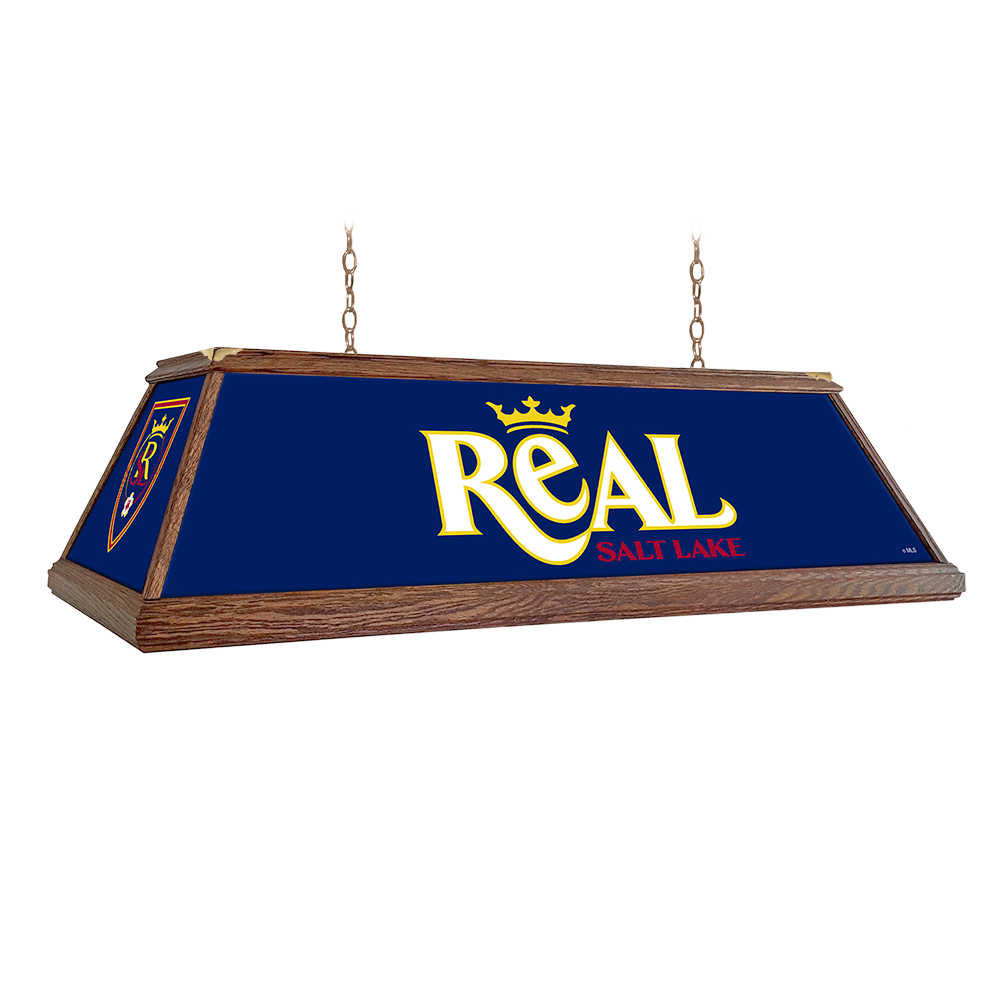 Real Salt Lake: Premium Wood Pool Table Light  